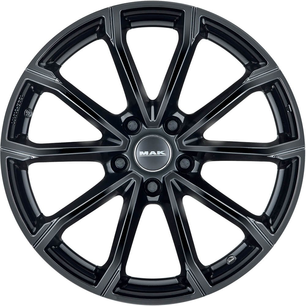 MAK DAVINCI GLOSS BLACK CB66.10 6.5X16 5X114.3 ET50